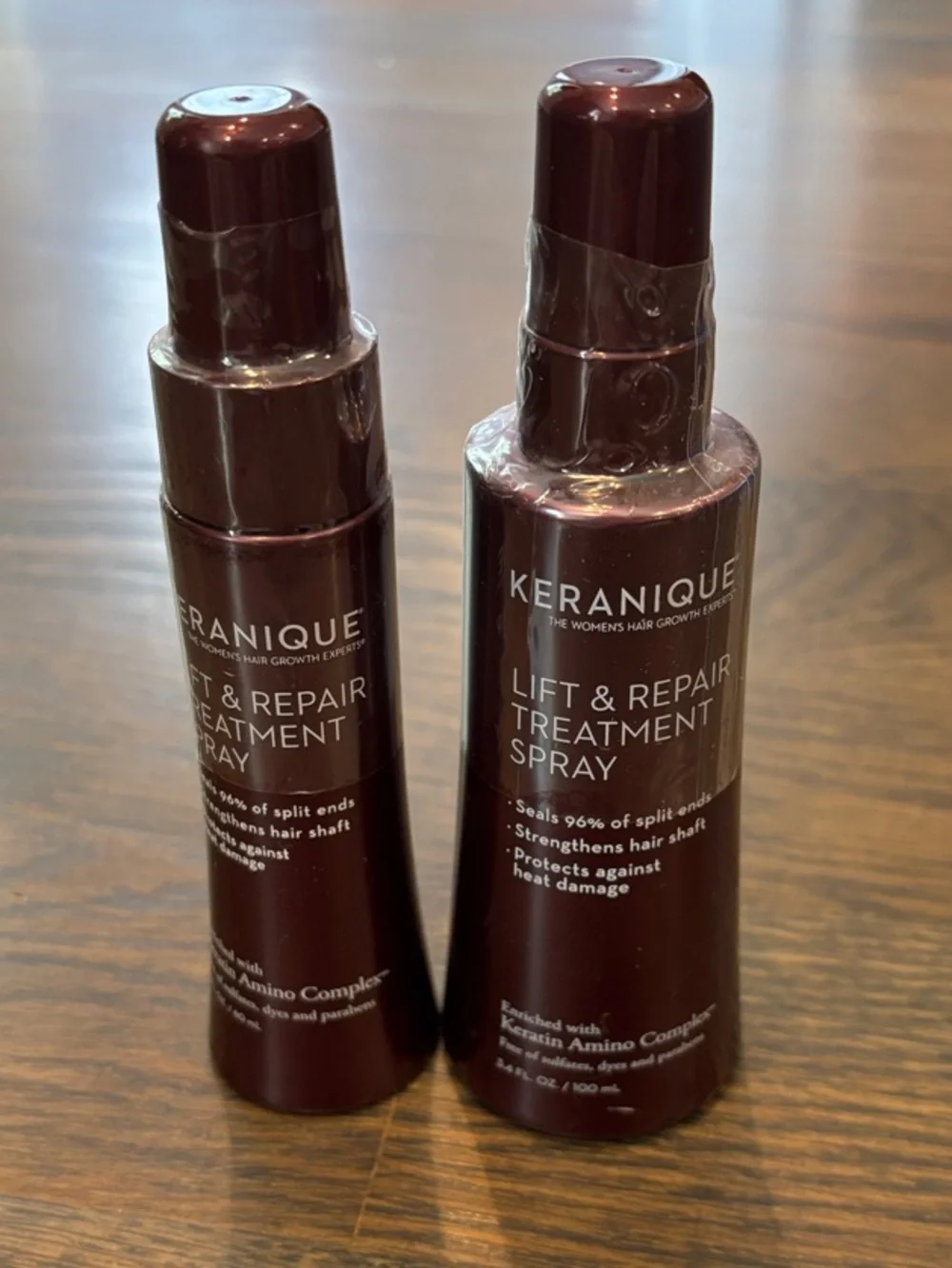 Keranique Lift & Repair Treatment Spray - Deep Burgundy